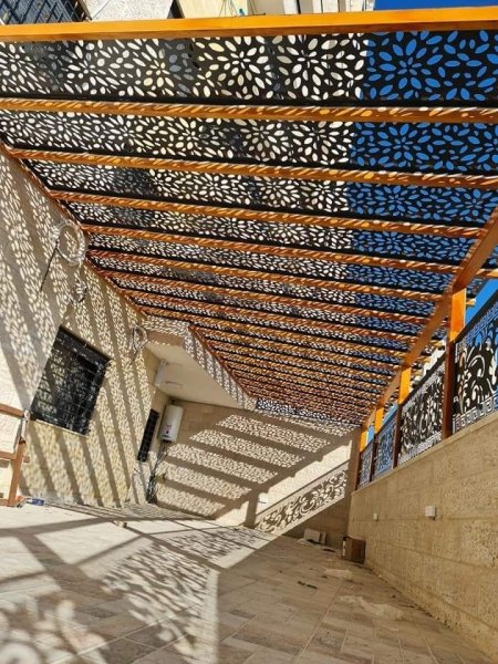 تركيب مظلات وسواتر قص ليزر بالرياض حي عكاظ